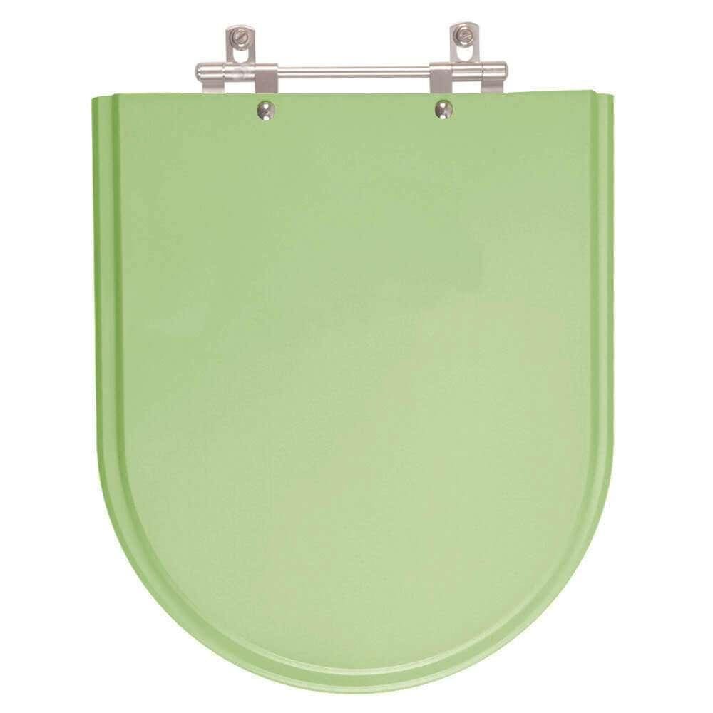 Tampa de Vaso em MDF Flox Verde Claro para bacia Fiori