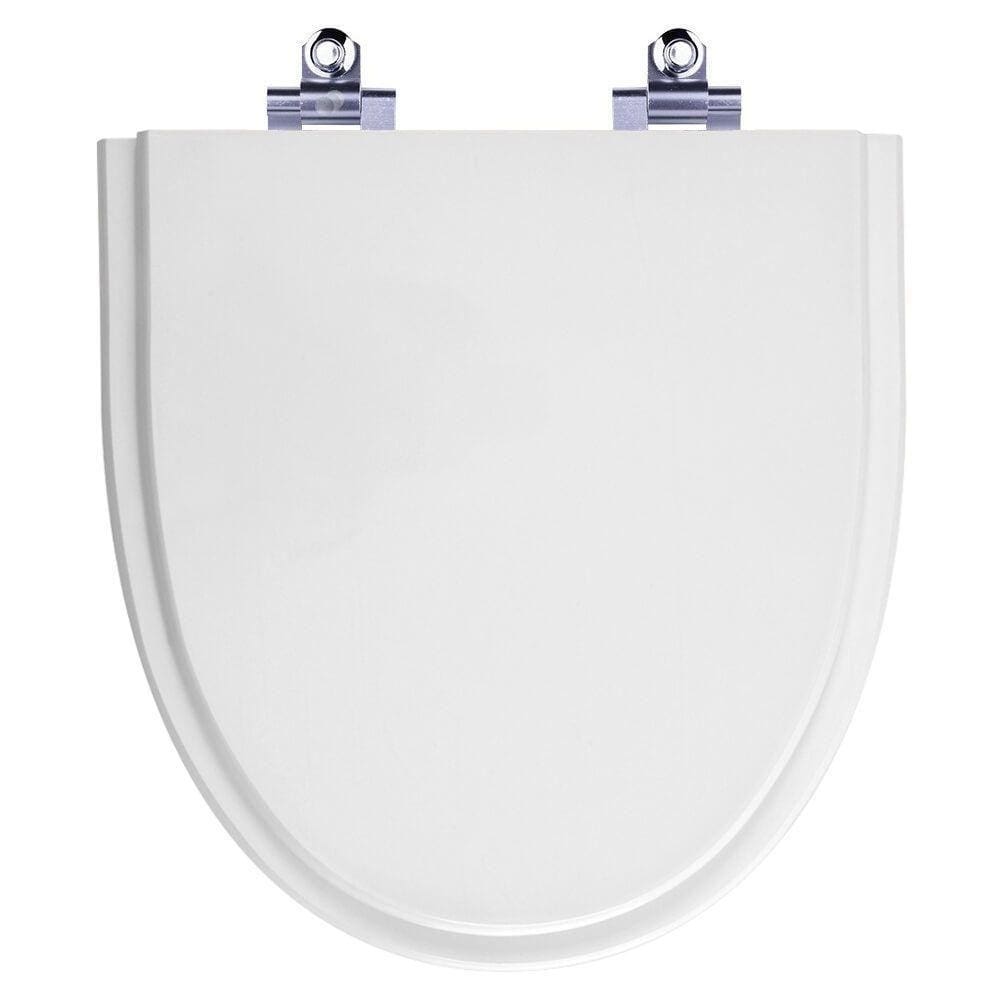 Tampa de Vaso com Amortecedor Studio Branco para vaso Incepa