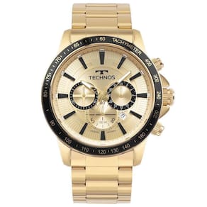 Relógio Technos Masculino Grandtech Dourado - Js26Aew/1D