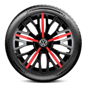 Calota 4510 Volkswagen Aro 14 Pret Verm Triton Escolha carro