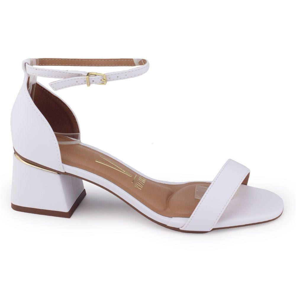Sandália Feminina Vizzano 6428.104 salto baixo 4,5cm bloco