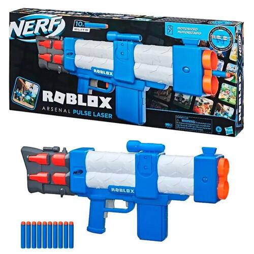 NERF Lança Dardos Roblox MM2: Shark Seeker, Carregador em Forma de