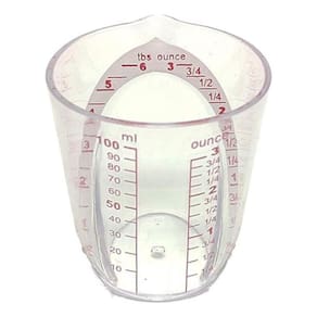 Copo Dosador Medidor Plástico 88Ml Multiuso Para Drinks