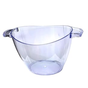 Balde De Gelo Com Alça Champanheira De Acrilico Cristal 5L