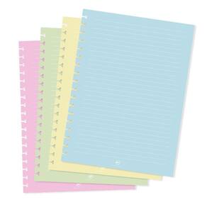 Refil Caderno Colegial Coloridas 48 Folhas 4167Re