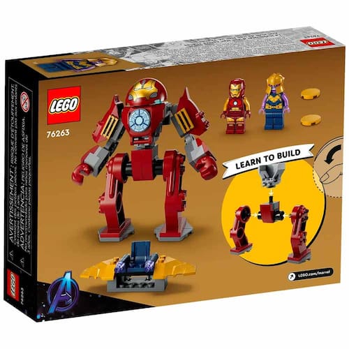 LEGO Marvel Hulkbuster do Homem de Ferro vs Casas Bahia