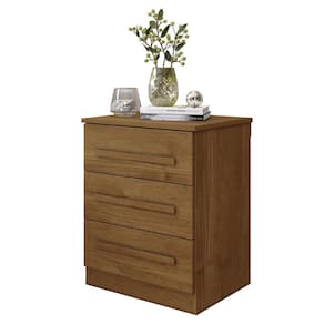 Mesa de Cabeceira Império Quarto com 3 Gavetas