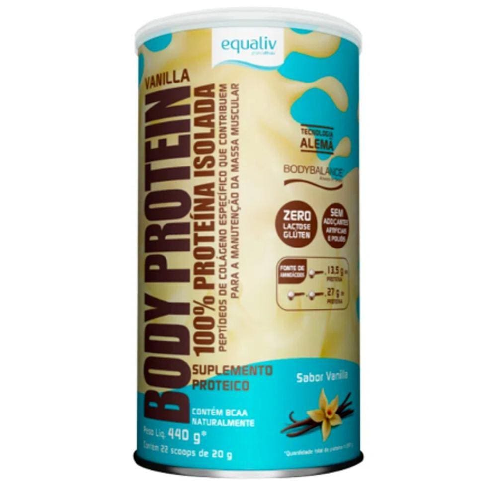 Body Protein 440g Isolada Equaliv