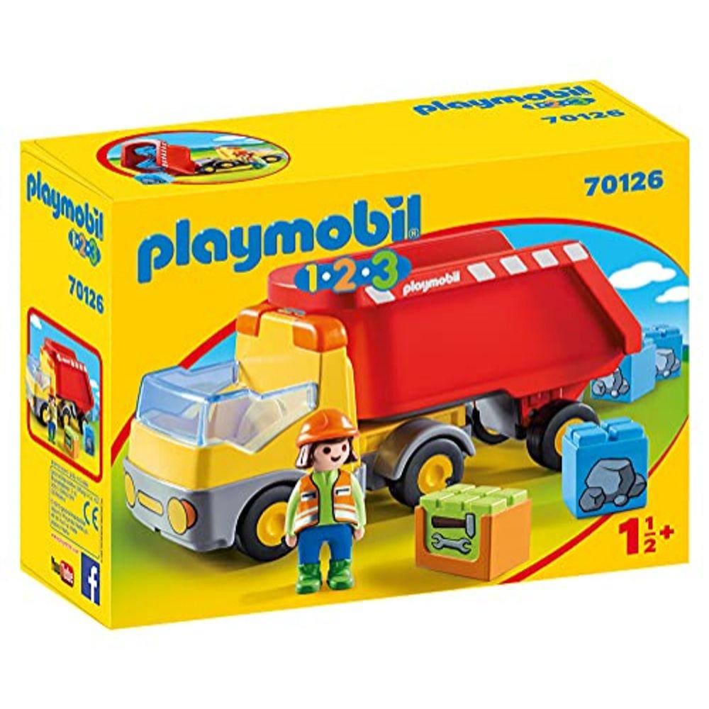 Playmobil 1.2.3 Caminhão de lixo