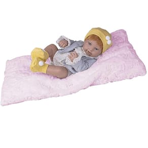 Boneca Bebê Anny Doll Ruiva com Acessórios Cotiplás
