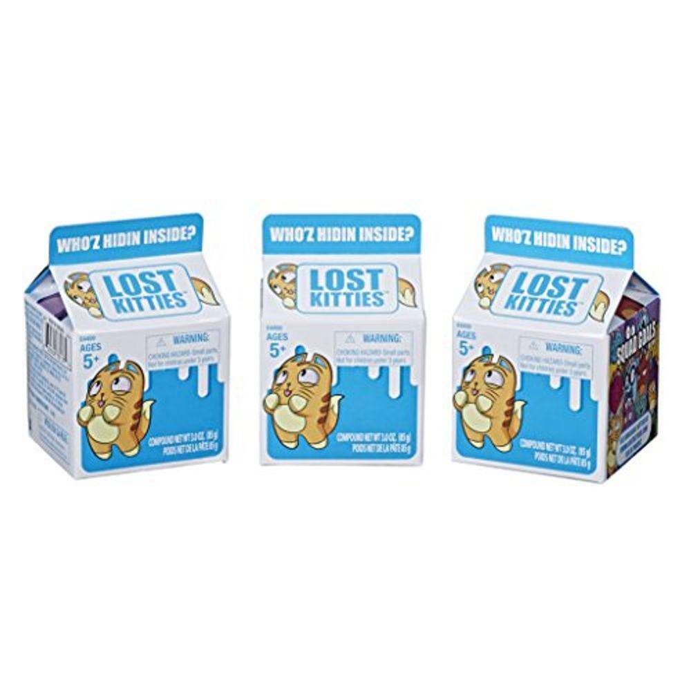 Gatinhos Perdidos Fofinhos - 3 Unidades - Pacote Hasbro