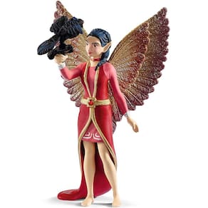 SCHLEICH bayala, 2-Piece Playset de A Princesa Fada e O Filme do Unicórnio, Brinquedos de Fada para Meninas e Meninos 5-12 Anos de idade, Nuray com Ra