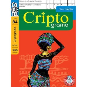 Livro Coquetel Criptograma Nível Médio Ed 84