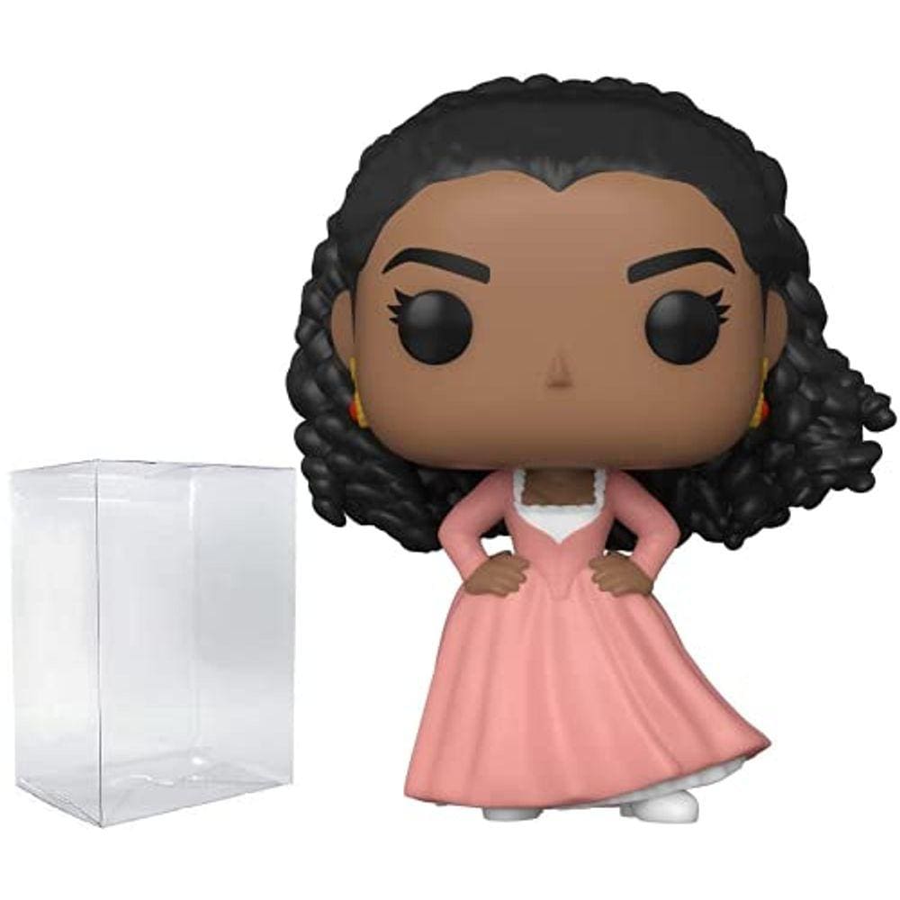 POP Broadway: Hamilton - Boneco de vinil pop Angelica Schuyler Funko (pacote com capa protetora Pop Box compatível), multicolorido, 3,75 polegadas