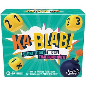 Ka-Blab! Jogo para famílias, adolescentes e crianças de 10 anos ou mais, jogo de festa familiar para 2-6 jogadores, de The Makers of Scattergories