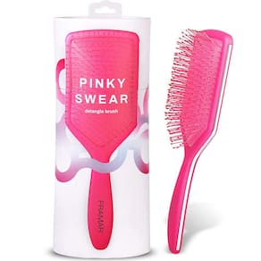 Escova Desembaraçadora, Escova Elegante - Sem Nós (Rosa)