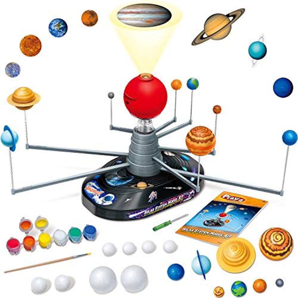 Kit Sistema Solar Premium com Projetor HD e 16 itens STEM DIY