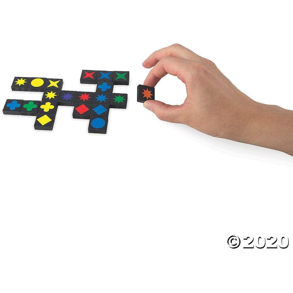 Jogo de Tabuleiro Qwirkle Viagem MindWare