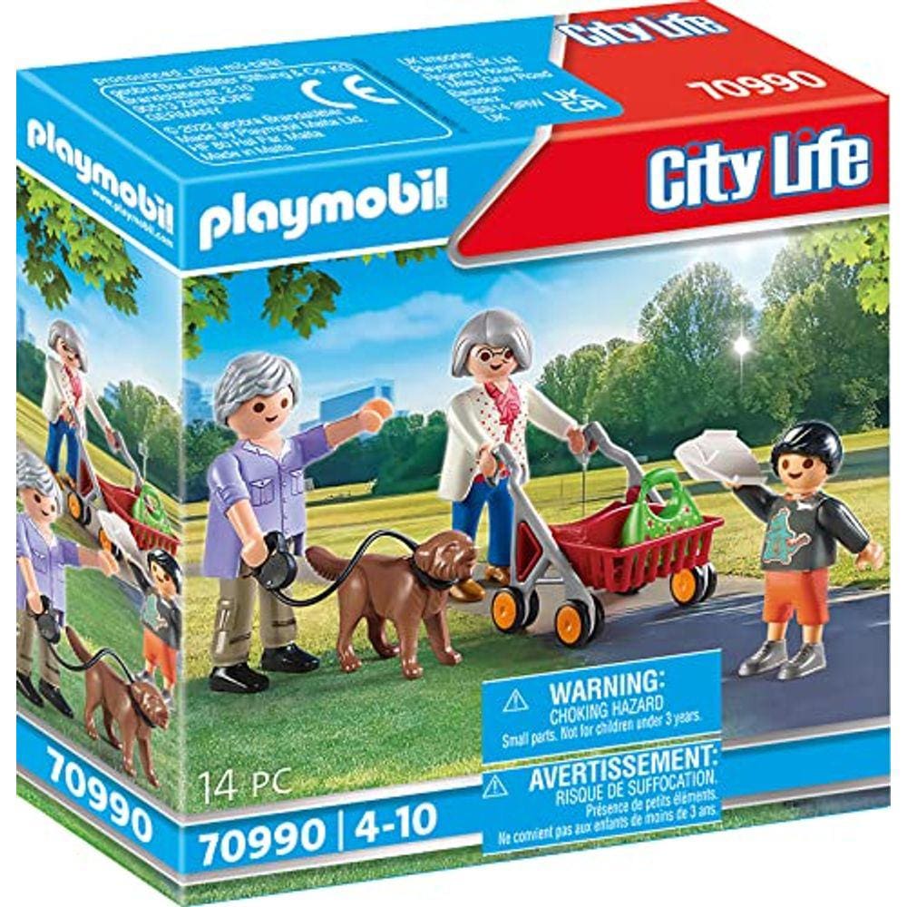 Playmobil Avós com Criança
