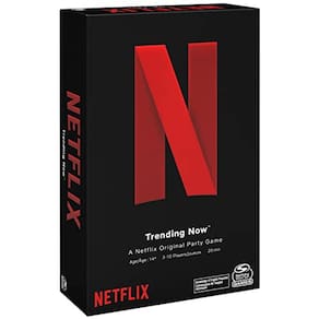 Netflix, Trending Now Card Game Party Jogo de tabuleiro familiar com cartões engraçados de programas de TV, para adolescentes e adultos com 14 anos ou