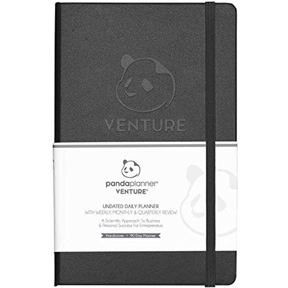 Black Venture Planner - Planejador empreendedor 90 day 2022 - Calendário de 3 meses, Agenda Semanal & Planejador Diário - Planejador de Produtividade