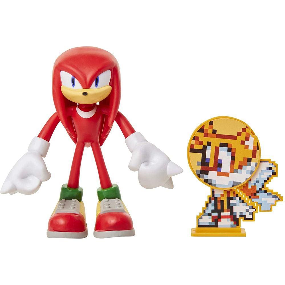 Sonic The Hedgehog Carrinho do Knuckles Metal Diecast - Vermelho