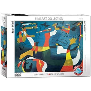 EuroGraphics Swallow Love por Joan Miro (1000 Piece) Puzzle