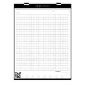 Rocketbook it Letter Page Pack - Smart Reusable Legal Pad - Gráfico