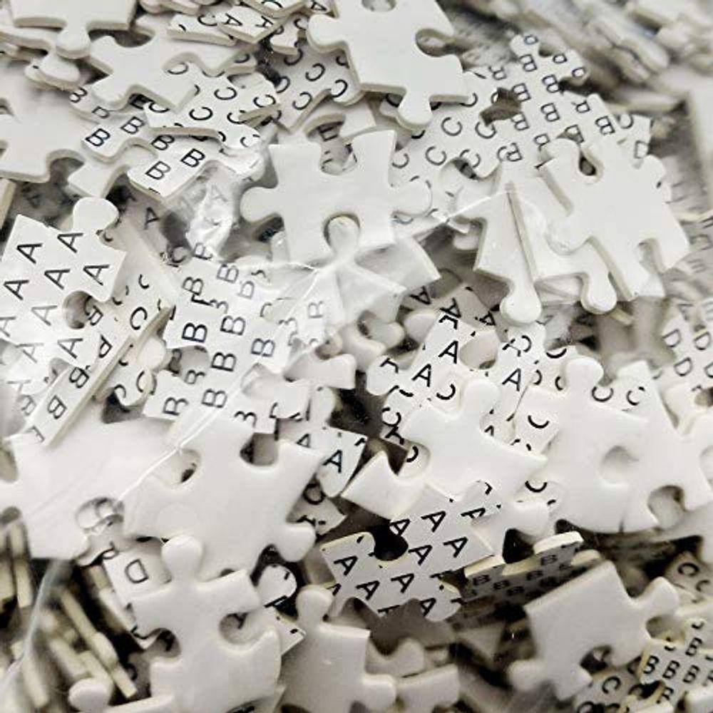 CHengQiSM 1000 Peça Jigsaw Quebra-cabeça Em branco Quebra-cabeça