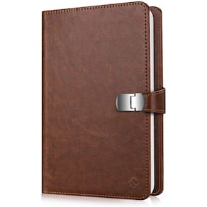 Álbum de Fotos com 64 Bolsos para Filmes - Marrom