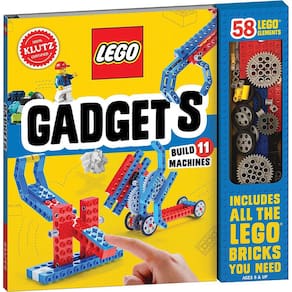 Kit de atividades STEM de gadgets Lego com ciência Klutz