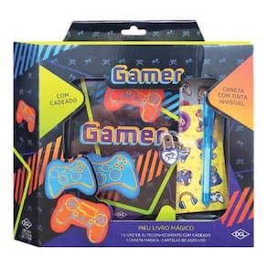 Meu Livro Mágico Gamers: Escreva, Descubra e Divirta-se!