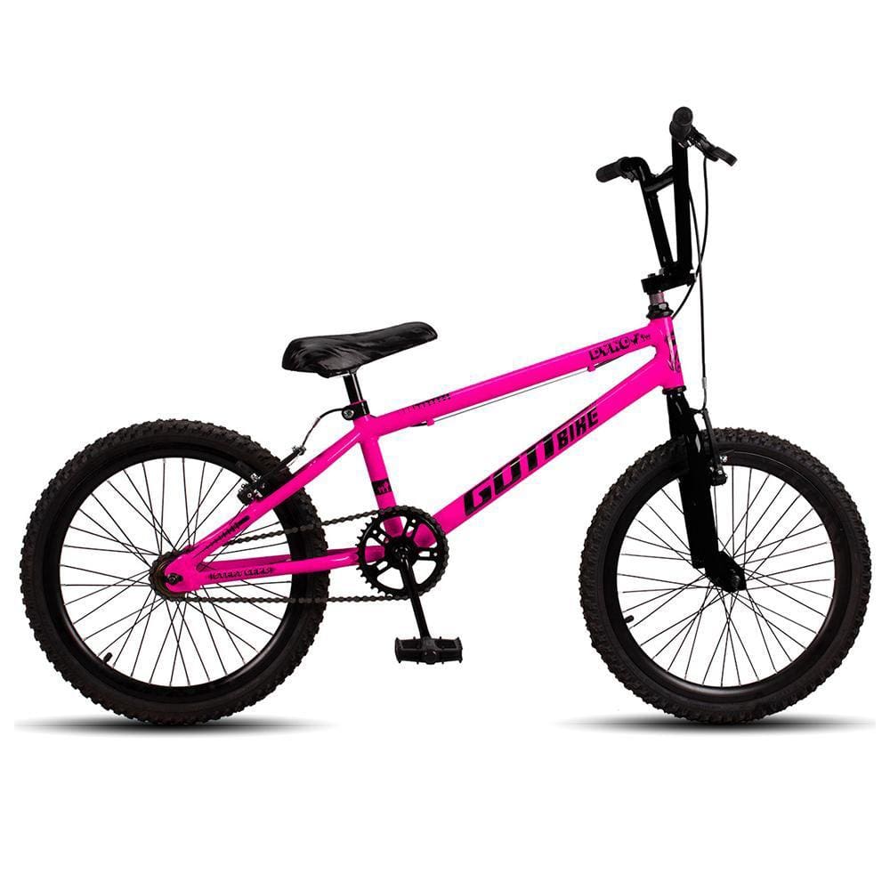 Bicicleta Status Belíssima Aro 20 1V V-Brake Rosa Barbie