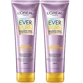 Shampoo e Condicionador Sem Sulfato para Cabelos Loiros - EverPure Blonde
