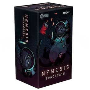 Awaken Realms Nemesis Space Cats Miniaturas colecionáveis | Sci-Fi Horror Game Estratégia Aventura Cooperativa, Idades 14 + 1-5 Jogadores Média Playti