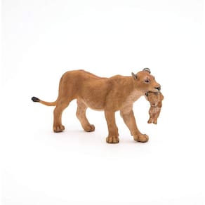Papo Wild Animal Kingdom Figure, Leoa com Filhote