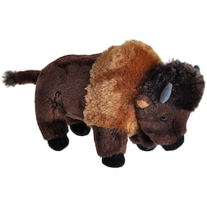 Bison de Pelúcia Selvagem Wild Republic, Brinquedo Infantil, Presente 7,5`