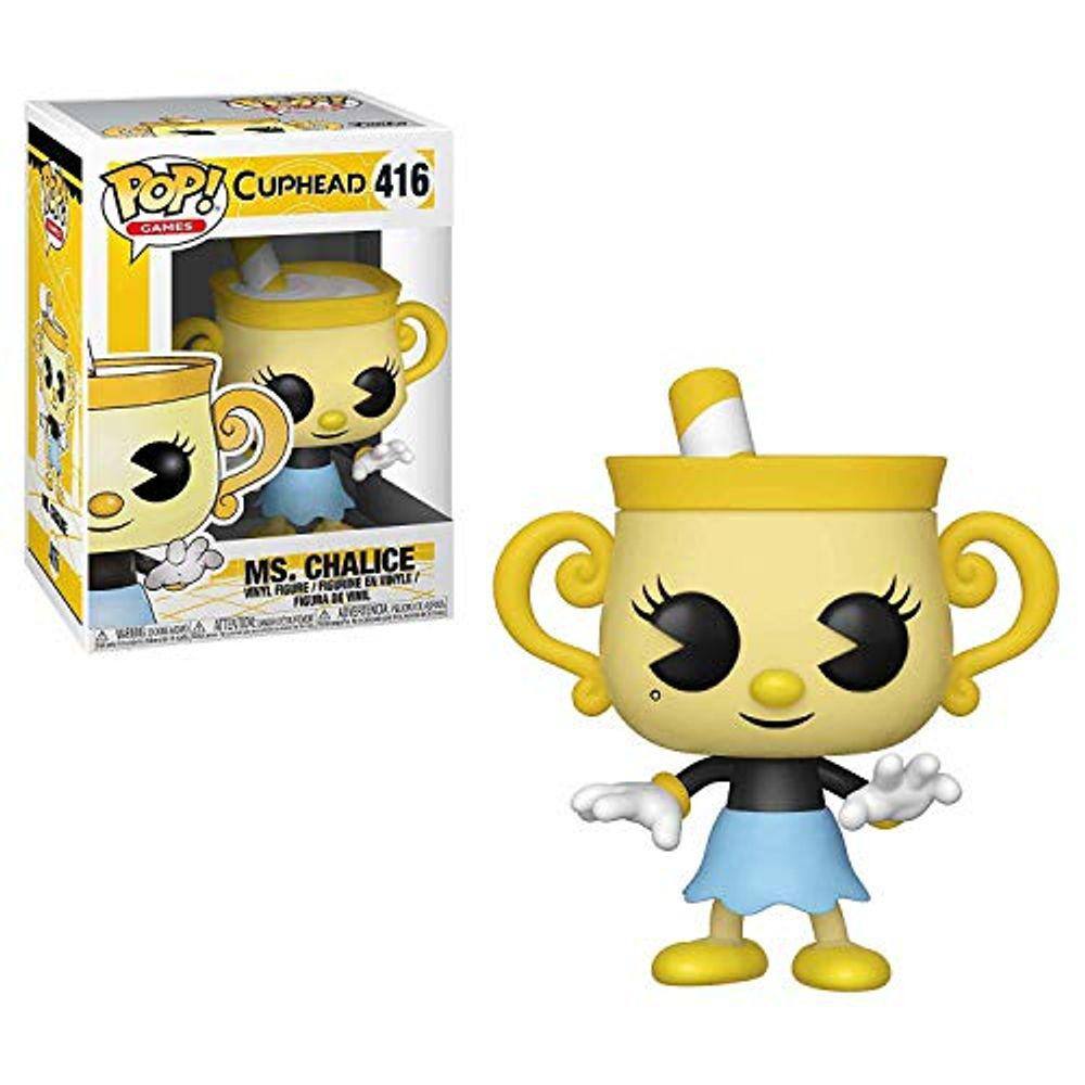 Cuphead Ms. Chalice, Figura Colecionável, Multicor