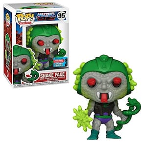 Funko POP! Adesivo compartilhado Master of The Universe Snake Face 95 Figura exclusiva da convenção de outono de 2021 Motu
