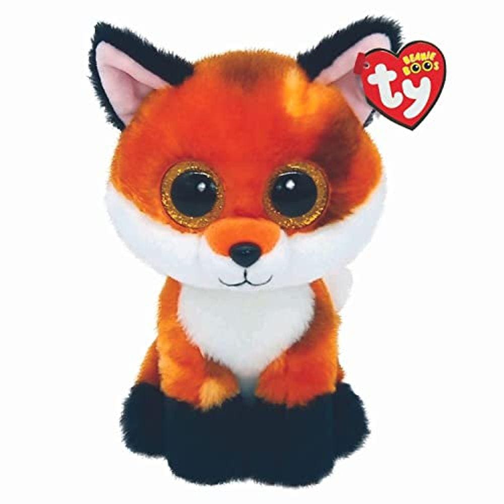 TY Beanie Boo Meadow - Raposa laranja - 6"