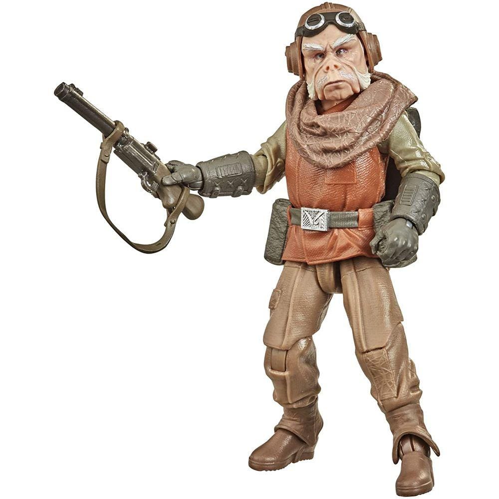 Star Wars The Black Series Kuiil Toy 6-Inch Scale The Mandalorian Collectible Action Figure, Brinquedos para Crianças de 4 anos ou mais
