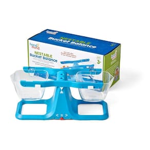 Balde Azul Balanceador, Escala de Balde Duplo para Líquidos e Sólidos