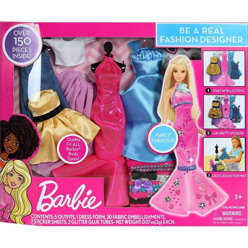 Kit 5 Roupas para Boneca Barbie