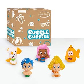 Conjunto de Brinquedos de Banho de 5 peças Bubble Guppies, Inclui Personagens - Exclusivo Amazon