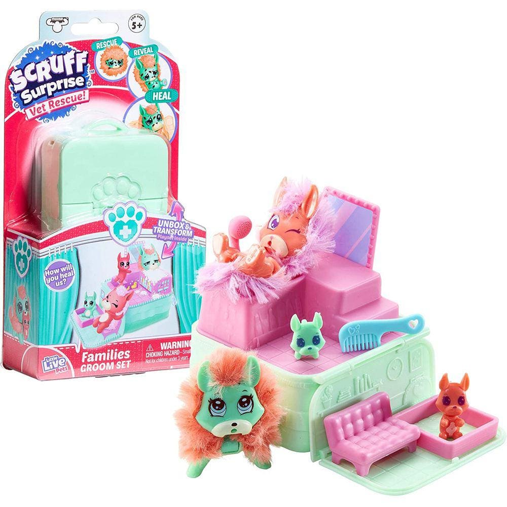 Little Live PetsConjunto de noivo com família de cães