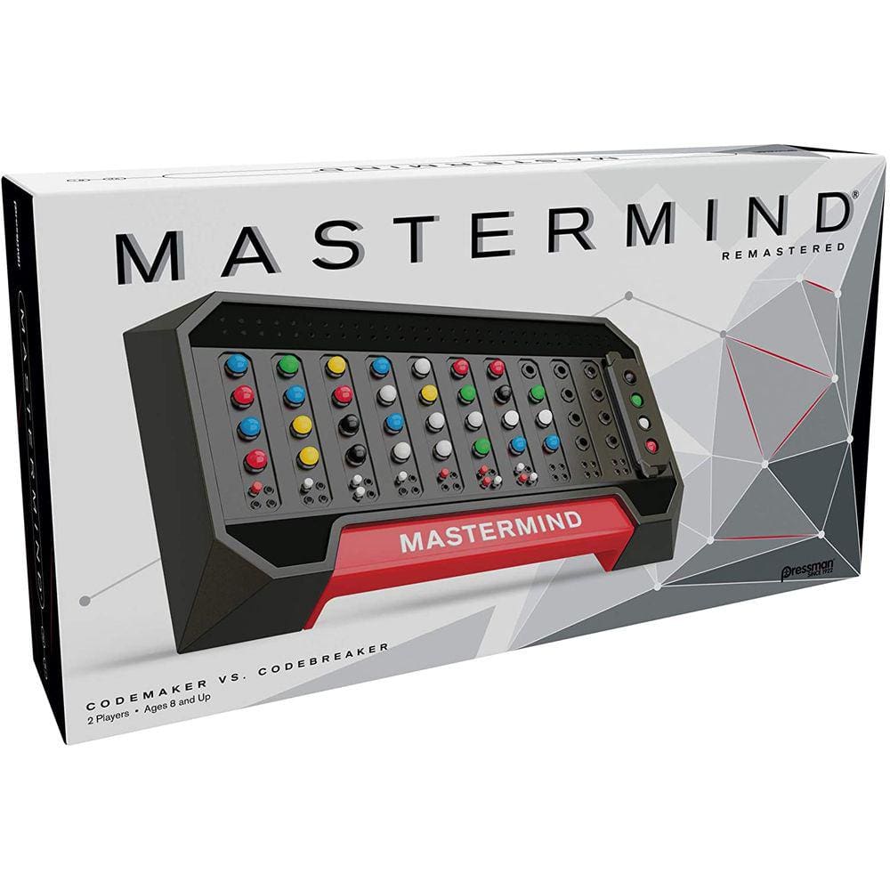Jogo Mastermind: O Jogo de Estratégia do Codificador vs. Decodificador (Embalagem Pode Variar)