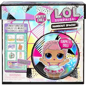 Playset Inverno Frio com Surpresas e Acessórios - Brinquedo Colecionável para Crianças de 4 a 7+