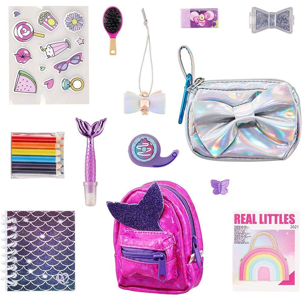 Micro Bolsa com 12 Surpresas de Trabalho - Miniaturas Realistas e Multicoloridas