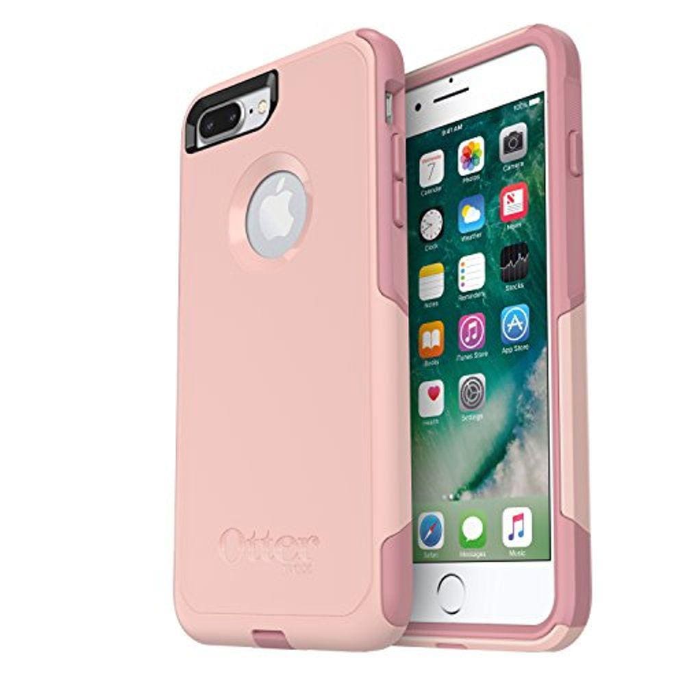 OTTERBOX COMMUTER SERIES Case para 8 PLUS & 7 PLUS (SOMENTE) - Frustração FREe Embalagem - BALLET WAY (PINK SALT/BLUSH)