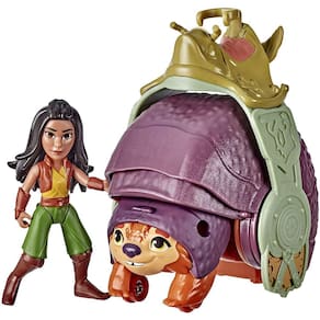 Disney Raya e The Last Dragon Raya e Tuk Tuk, Boneca para Meninas e Meninos, Brinquedo para Crianças 3 anos ou mais, sem baterias necessárias